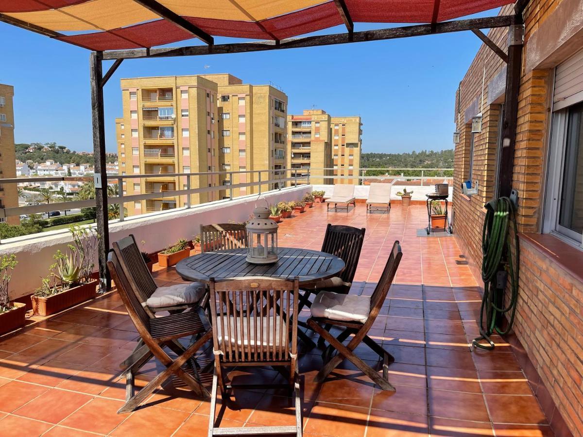 Wonderful Penthouse By The Sea Apartment Лепе Екстериор снимка
