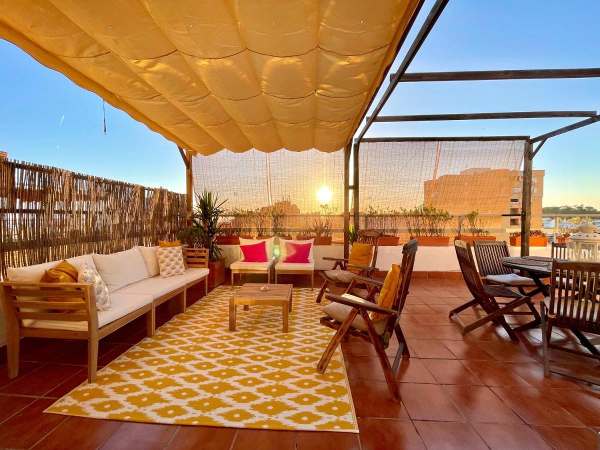 Wonderful Penthouse By The Sea Apartment Лепе Екстериор снимка
